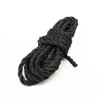 Picture of 67589 ROPE 1/4 BY 8 TWISTED BLK