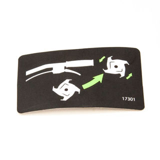 Picture of 17301 DECAL THROTTLE CONTROL MC43