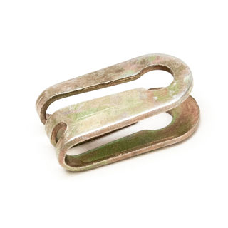 Picture of 17236 YOKE DUAL SLOT ZINC PLATED CLEVIS