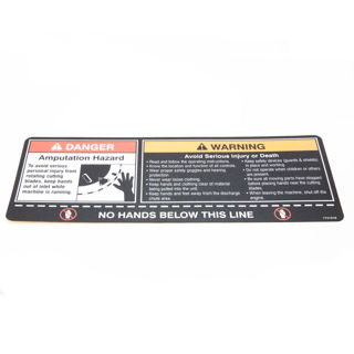 Picture of 1731918 DECAL DANGER WARNING CHIPPER SHREDDER