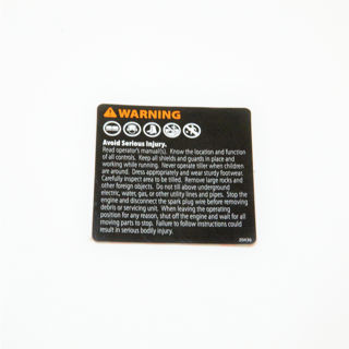 Picture of 20436 DECAL VERSA GENERAL WARNING EN