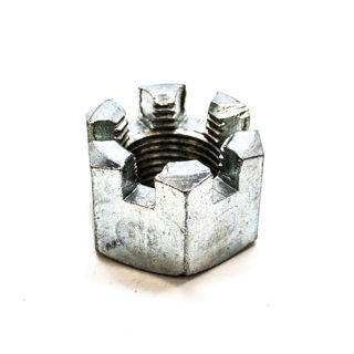 Picture of 38244 NUT M24X2.0X26 MM SLOTTED CL8 ZN