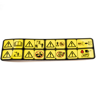 Picture of 37401 DECAL WARNINGS CULTIVATOR