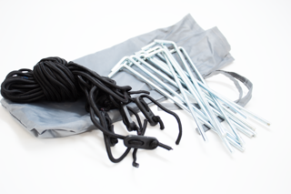 Picture of 40230 ASSY GROUND STAKES 12 TIES 5 STAKE BAG GRAY