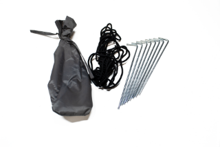 Picture of 40991 ASSY GROUND STAKES 8 TIES 3 STAKE BAG GRAY