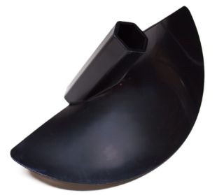 Picture of 47807 FLITE SECTION PLASTIC HEX SHAFT BLACK 8IN