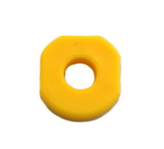 Picture of 48310 SPACER YELLOW PLASTIC ANGLED 7.0 X 20.0 X 6.0MM